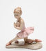 Porcelain Ballerina Kneeing in Pink Color Tutu Dress 4.5 inch - Nutcracker Ballet Gifts