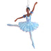 African American Snow Queen Snowflake Resin Ornament 4 inch - Nutcracker Ballet Gifts