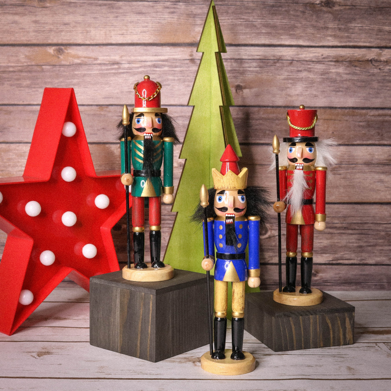 Christmas and Nutcracker Themed ornaments for decorating