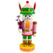 Chubby Bunny Nutcracker – 8‑Inch Plaid & Garden Hat Spring Décor & Gift Piece-Nutcracker Ballet Gifts