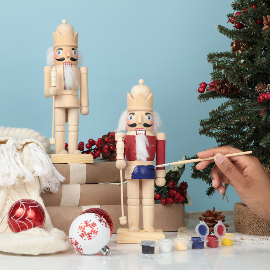 Nutcracker Set Holiday Crafting Nutcracker Set of 2 Bundle — Nutcracker Ballet Gifts