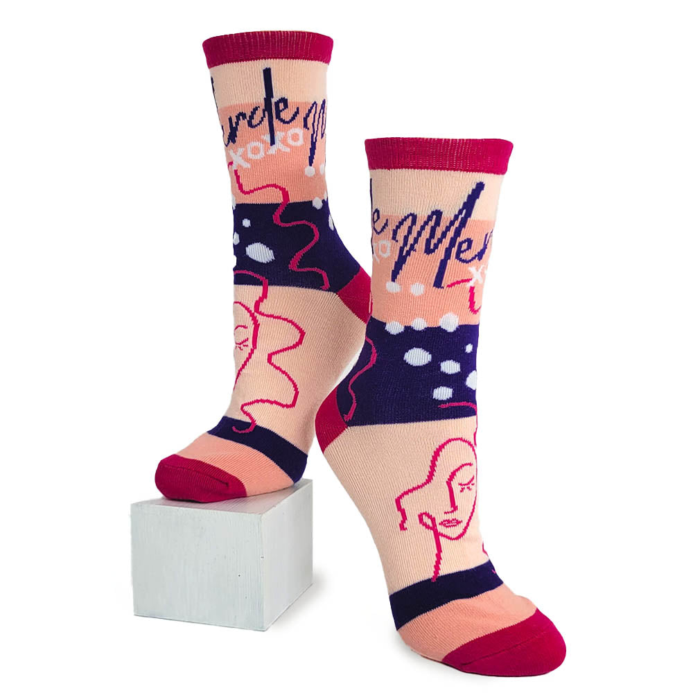 Merde Ballerina Friendship Sock-Nutcracker Ballet Gifts