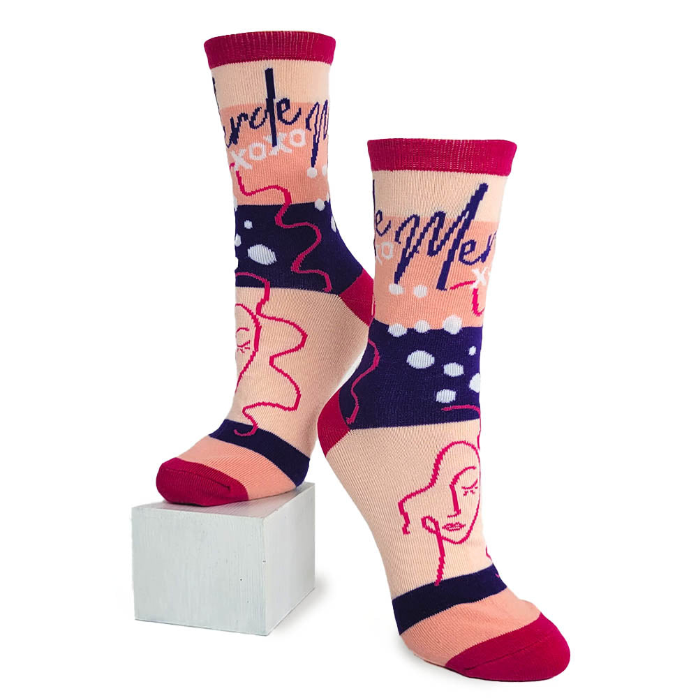 Merde Ballerina Friendship Sock — Nutcracker Ballet Gifts