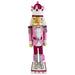 Breast Cancer Support King Nutcracker Pink with Ribbon 15 inch-Nutcracker Ballet Gifts