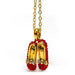 Wizard of Oz Themed Ruby Red Slippers Necklace-Nutcracker Ballet Gifts