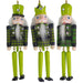 Darling Dangling Nutcracker Ornament Set – 3-Pack | Green & Black Plaid, 6″ Each-Nutcracker Ballet Gifts