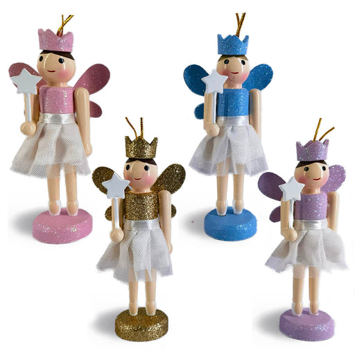  Angel Fairy Ornaments Set of 4