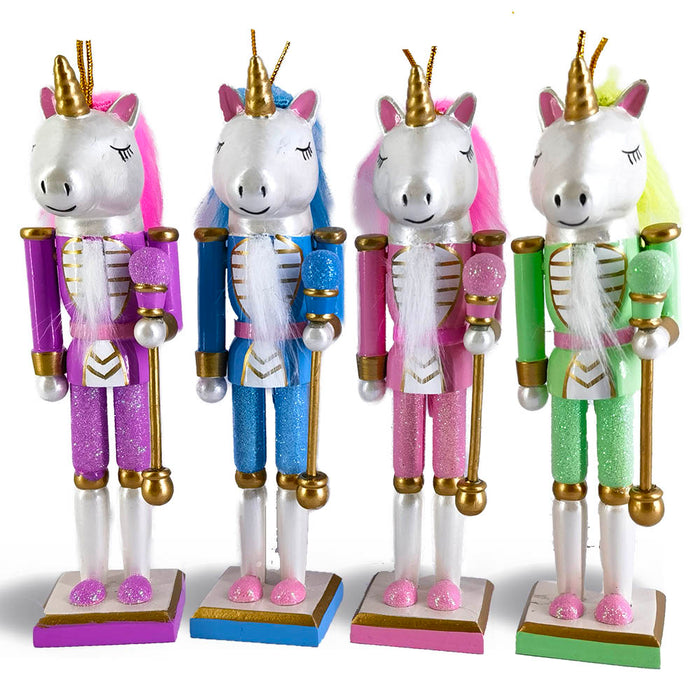 Unicorn Ornaments Set of 4