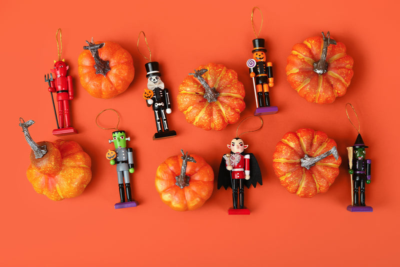 Kitty Witch and Halloween Ornament Bundle-Nutcracker Ballet Gifts