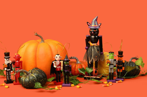Kitty Witch and Halloween Ornament Bundle-Nutcracker Ballet Gifts