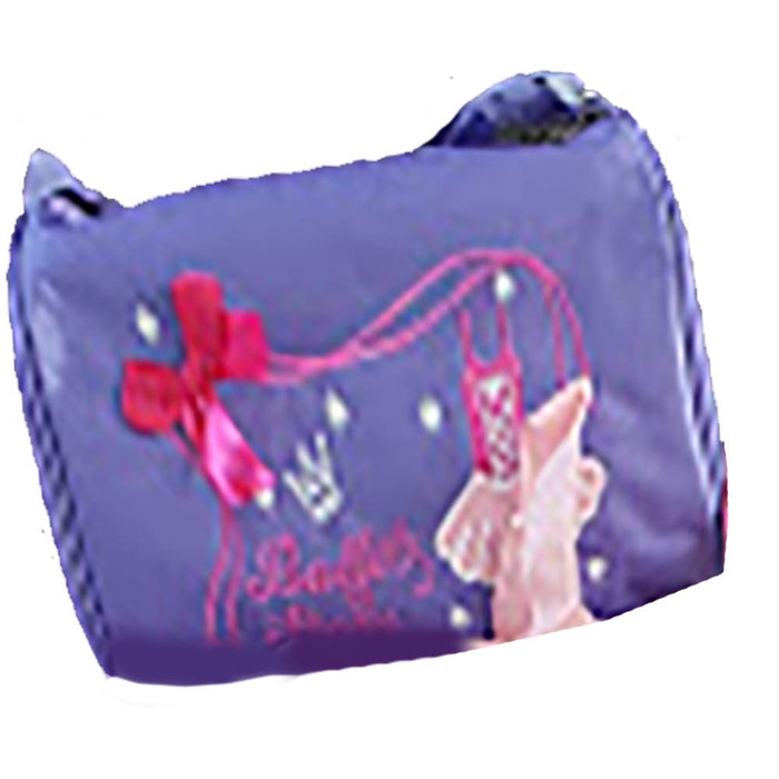 Purple Dance Duffel with Pink Bow - Nutcracker Ballet Gifts