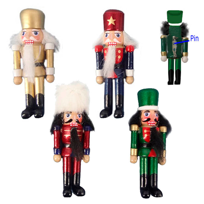 Nutcracker Pins set of 4 - Sold by Dozen - Nutcracker Ballet Gifts