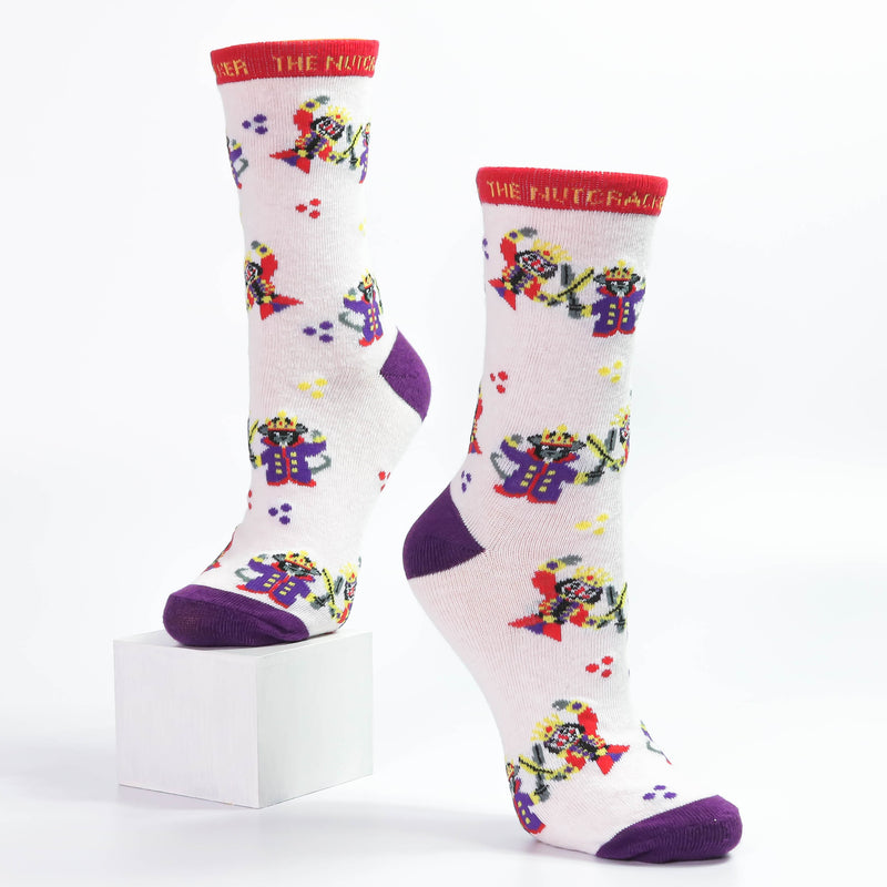 Nutcracker and Mouse King Fight Scene Light Weight Sock - Nutcracker Ballet Gifts