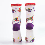 Nutcracker and Mouse King Fight Scene Light Weight Sock - Nutcracker Ballet Gifts
