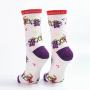 Nutcracker and Mouse King Fight Scene Light Weight Sock - Nutcracker Ballet Gifts