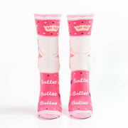 Sugar Plum Ballerina I Love Ballet Pink Socks - Nutcracker Ballet Gifts