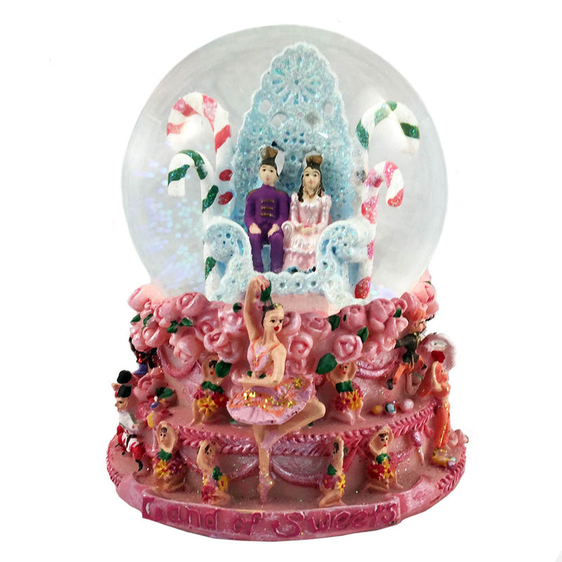 Musical Land of Sweets Snow Globe Dance of Sugar Plum Fairy-Nutcracker Ballet Gifts