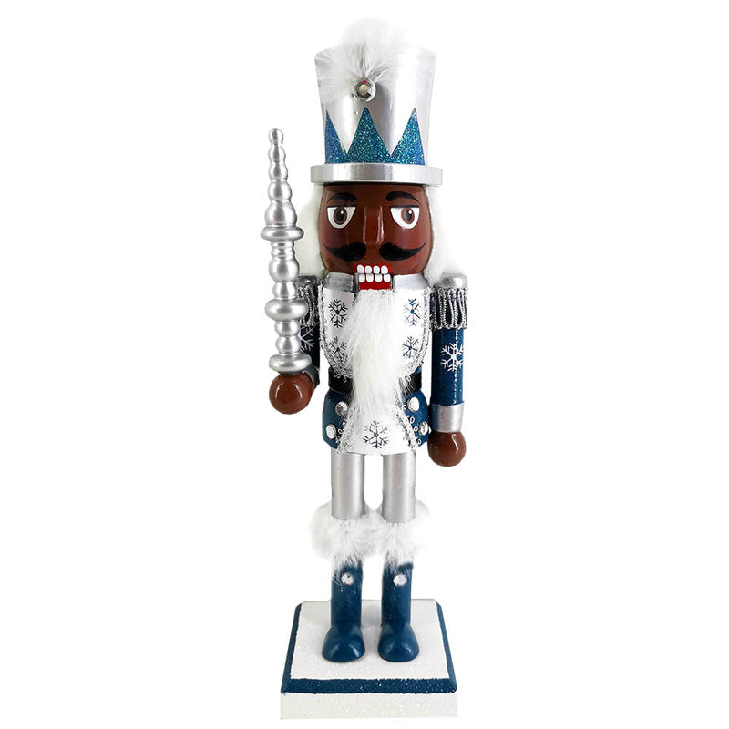 African American Snow Fantasy Christmas Nutcracker 10 inch-Nutcracker Ballet Gifts