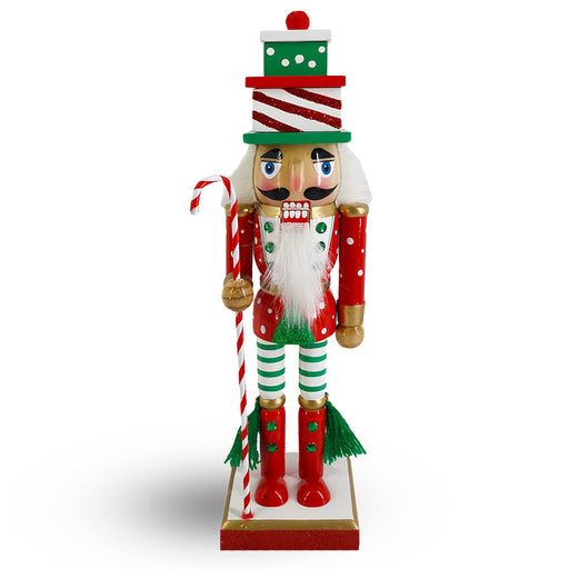 Candy Cane Christmas Nutcracker Red and Green-Nutcracker Ballet Gifts