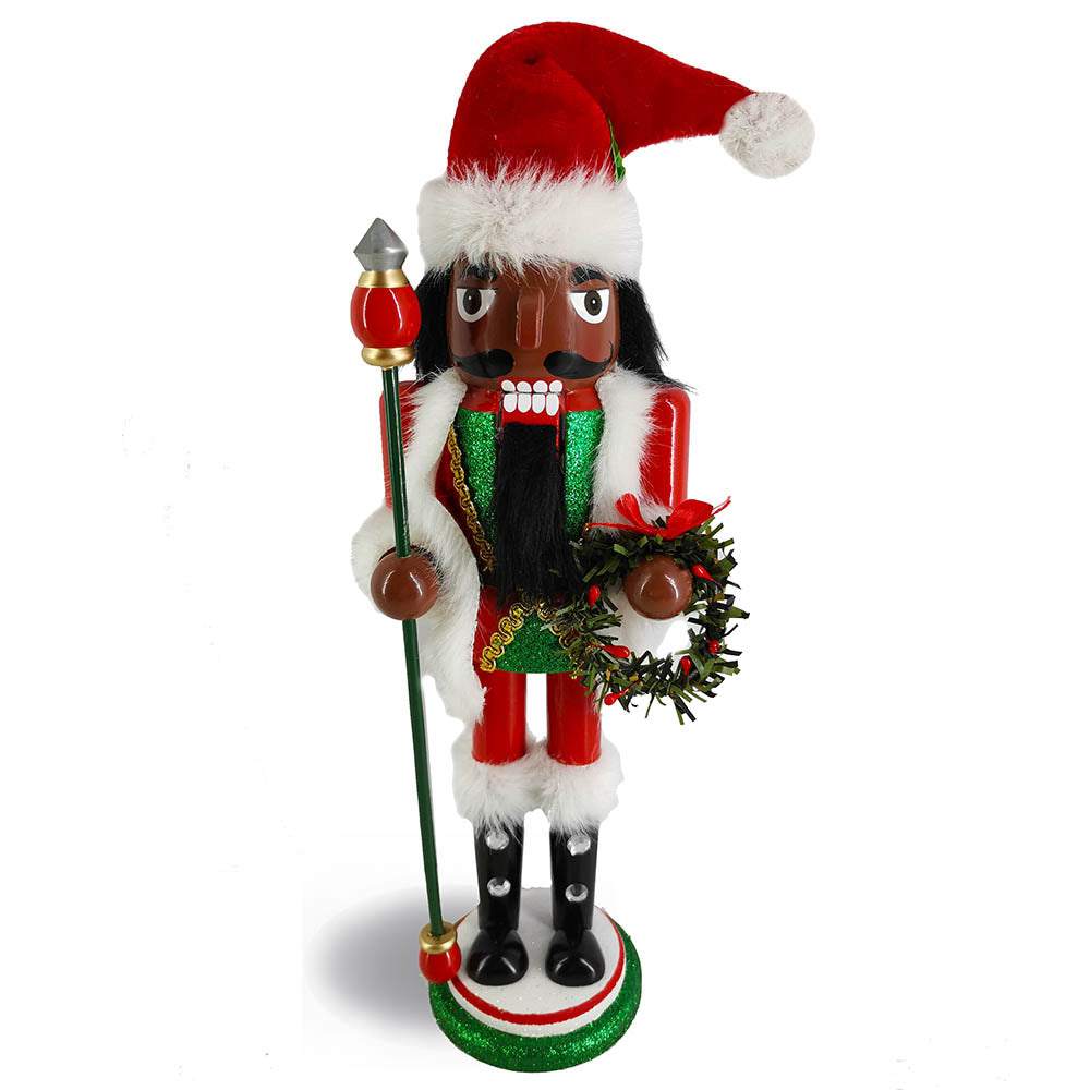African American Black Santa Nutcracker — Nutcracker Ballet Gifts