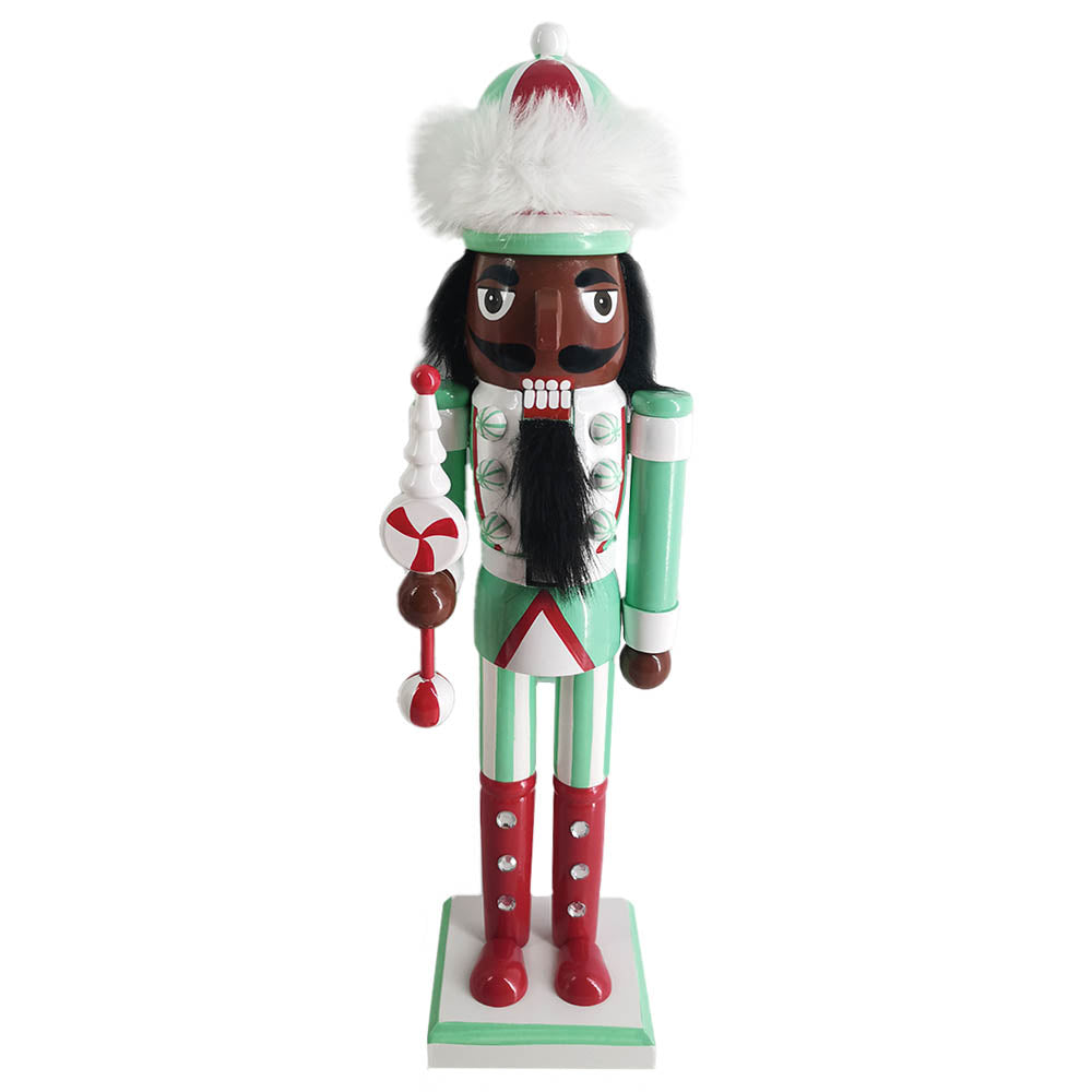 Retro Christmas African American Christmas Nutcracker — Nutcracker