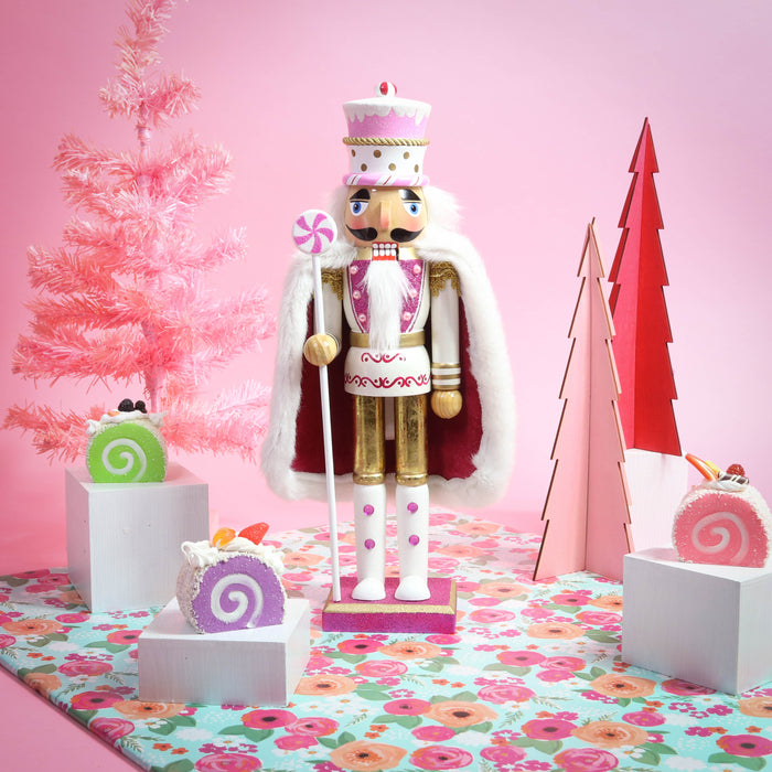 Pink Christmas Decorations Candy Nutcracker - Nutcracker Ballet Gifts