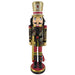 Soldier Nutcracker Paisley Jacket Sword and Top Hat 15 inch - Nutcracker Ballet Gifts