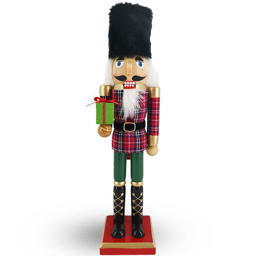 Christmas Nutcracker in Red and Green Plaid - Nutcracker Ballet Gifts