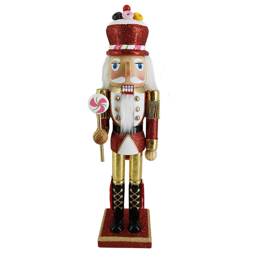 Gold and Red Luxury Christmas Nutcracker