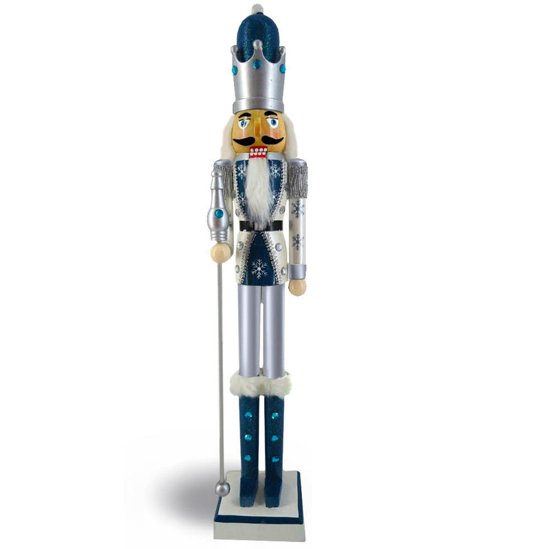 Snow Fantasy Nutcracker Blue Slim White Jacket 20 inch-Nutcracker Ballet Gifts