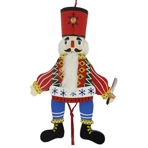 Russian Land of Sweets Pull Puppet Ornament 6 inch - Nutcracker Ballet Gifts