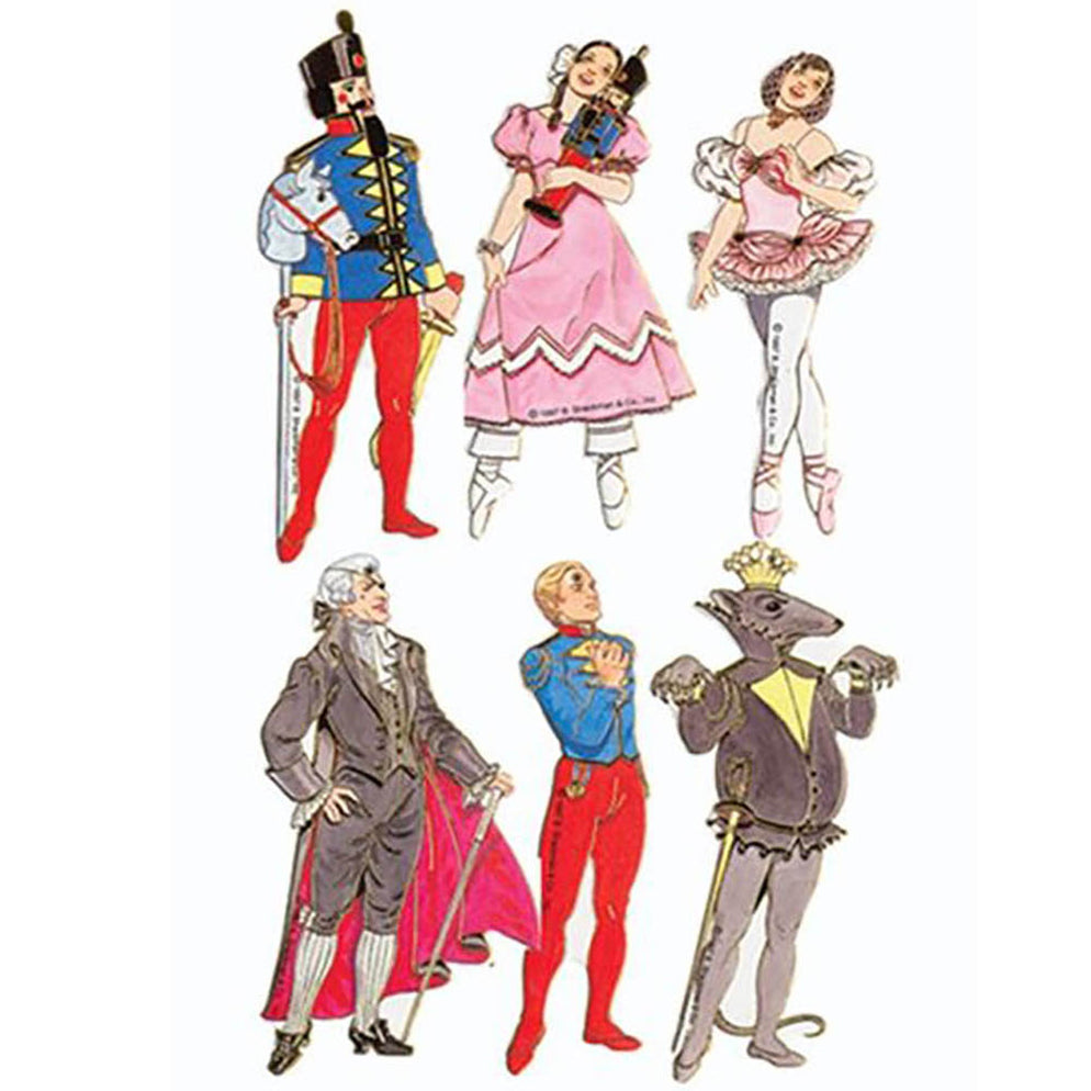 Nutcracker Ballet ACT 1 Cardboard Ornaments — Nutcracker Ballet Gifts