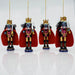 Mouse King Nutcracker Ornament Set of 4 in 6 inch - Nutcracker Ballet Gifts