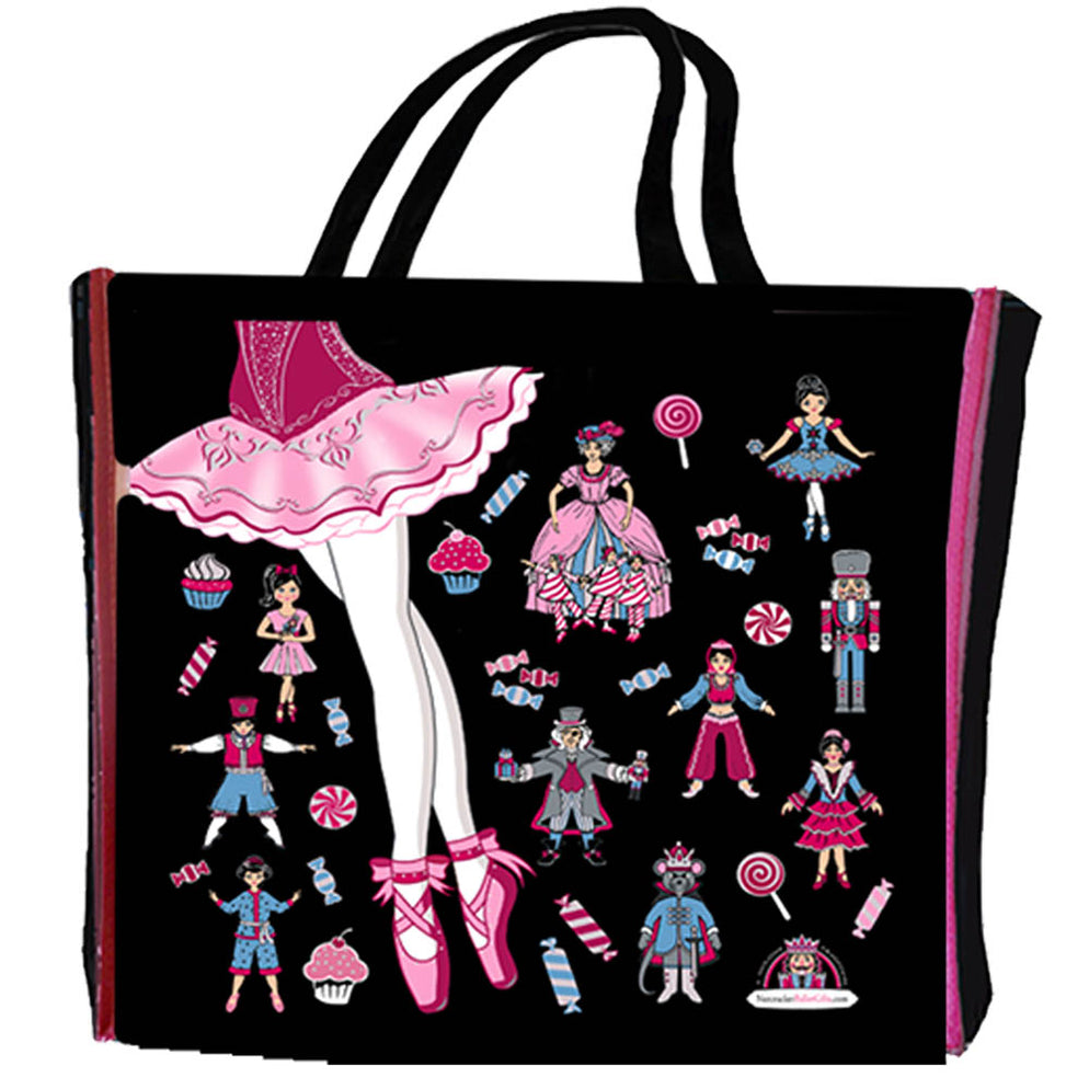 Nutcracker Characters and Dance Reusable Shopping Gift Bag — Nutcracker