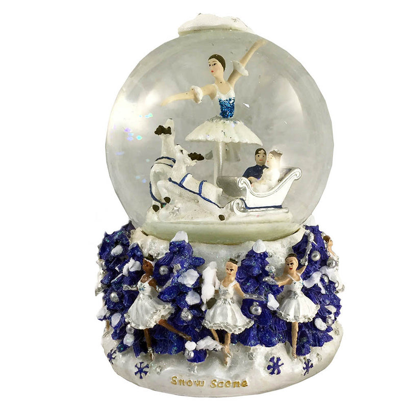 Musical Snow Scene Snow Globe The Nutcracker Music - Nutcracker Ballet Gifts