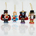 Stubby Nutcracker Suite Ornament Character Set of 4 in over 3 inch - Nutcracker Ballet Gifts