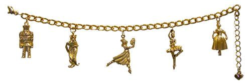 Nutcracker Characters Five Charms in Silver Charm Bracelet — Nutcracker  Ballet Gifts