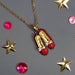 Wizard of Oz Themed Ruby Red Slippers Necklace - Nutcracker Ballet Gifts