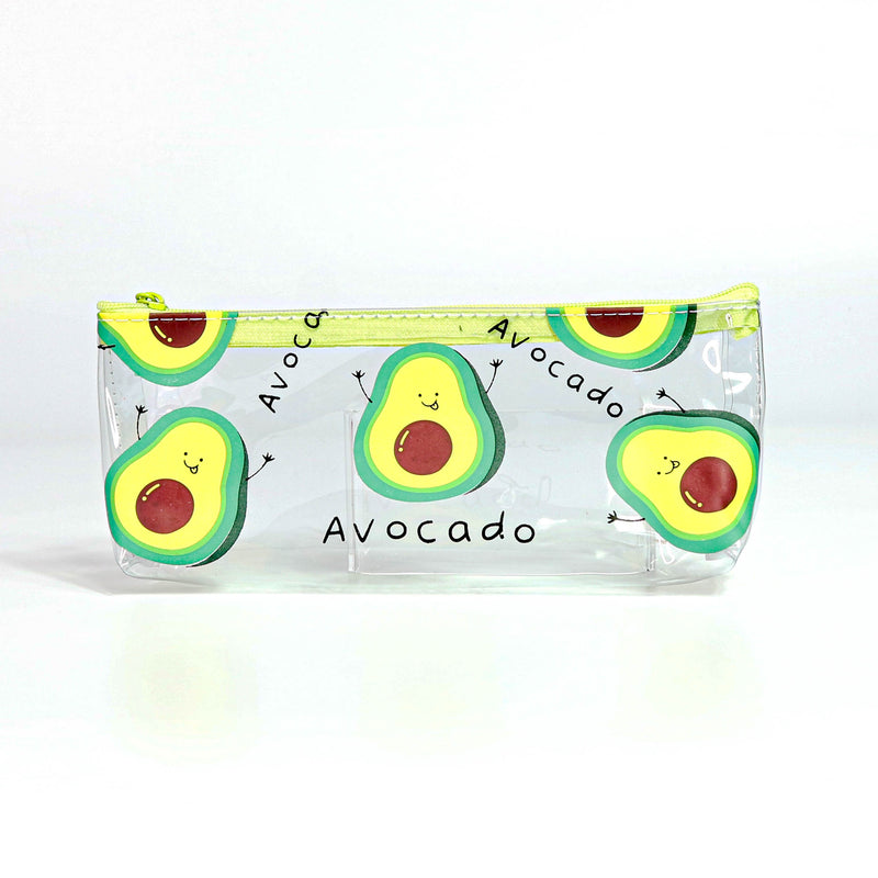 Avocado See Through Pencil Case Set of 4 - Nutcracker Ballet Gifts