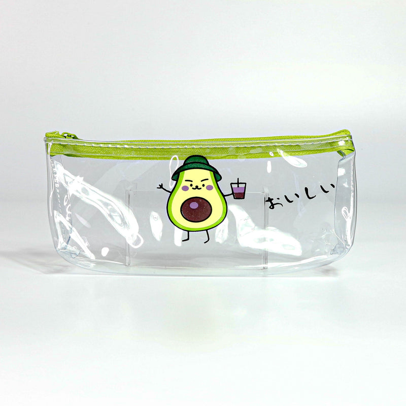 Avocado See Through Pencil Case Set of 4 - Nutcracker Ballet Gifts