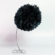 Tissue Pom-Pom 12 Inch Black 4 pack - Nutcracker Ballet Gifts