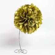 Tissue Pom-Pom 12 Inch Fancy Gold 4 pack - Nutcracker Ballet Gifts