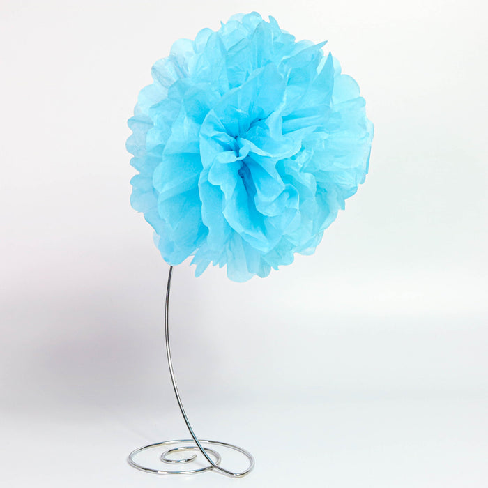 Tissue Pom-Pom 12 Inch Light Blue 4 pack — Nutcracker Ballet Gifts