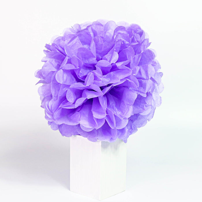Tissue Pom-Pom 12 Inch Dark Purple 4 pack — Nutcracker Ballet Gifts
