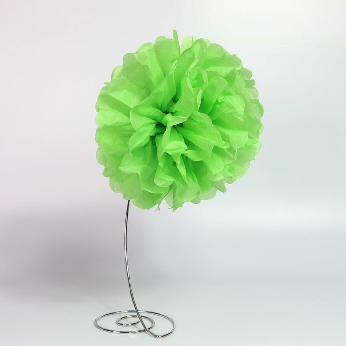 Tissue Pom-Pom 12 Inch Lime 4 pack - Nutcracker Ballet Gifts