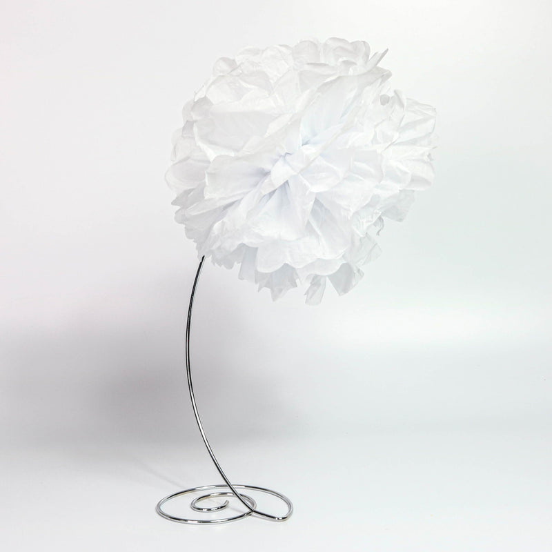 Tissue Pom-Pom 12 Inch White 4 pack - Nutcracker Ballet Gifts