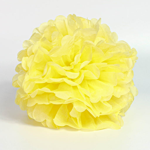 Tissue Pom-Pom 12 Inch Yellow 4 pack — Nutcracker Ballet Gifts