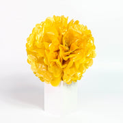 Tissue Pom-Pom 12 Inch Yellow Gold 4 pack - Nutcracker Ballet Gifts